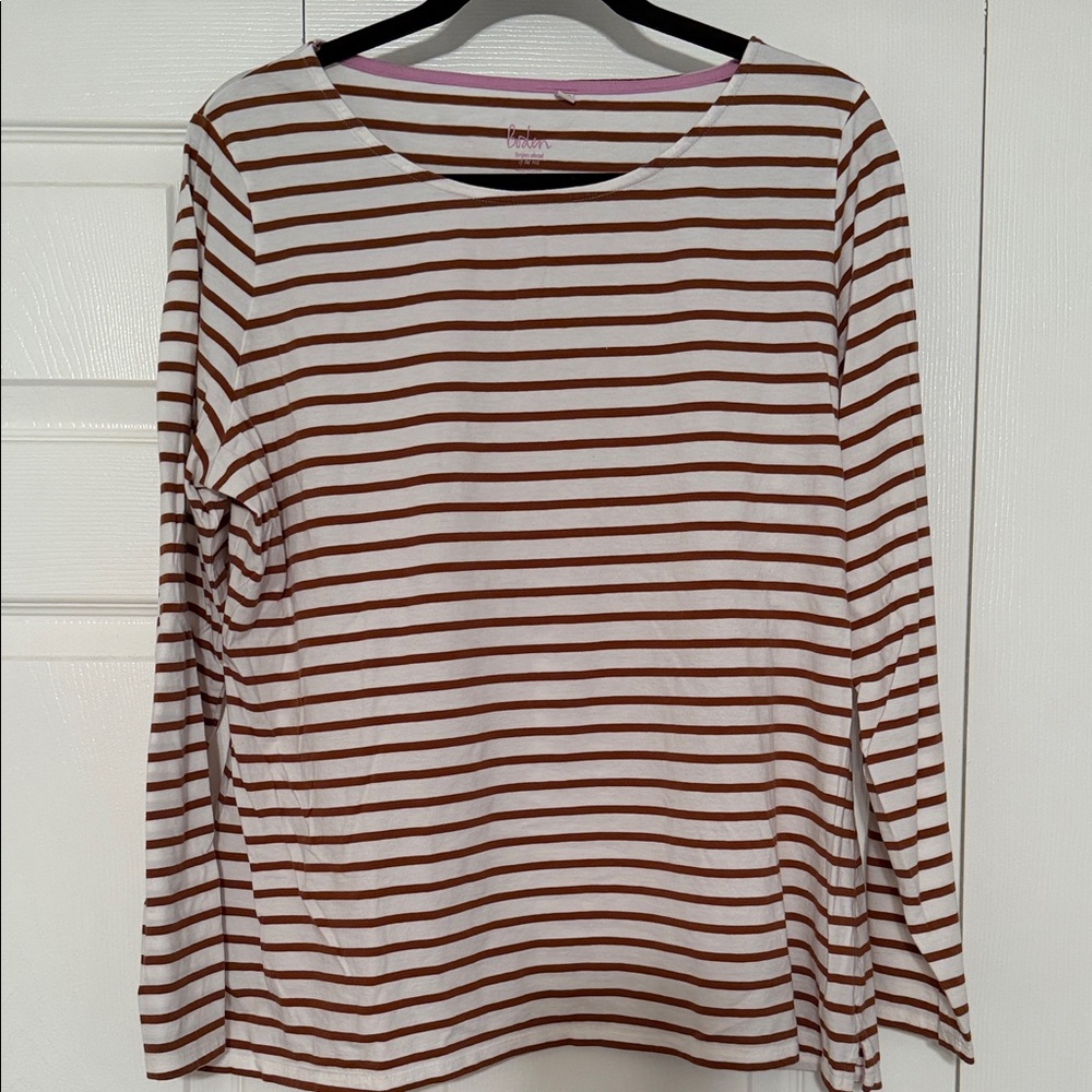 Boden stripes ahead of the rest, long sleeve top
